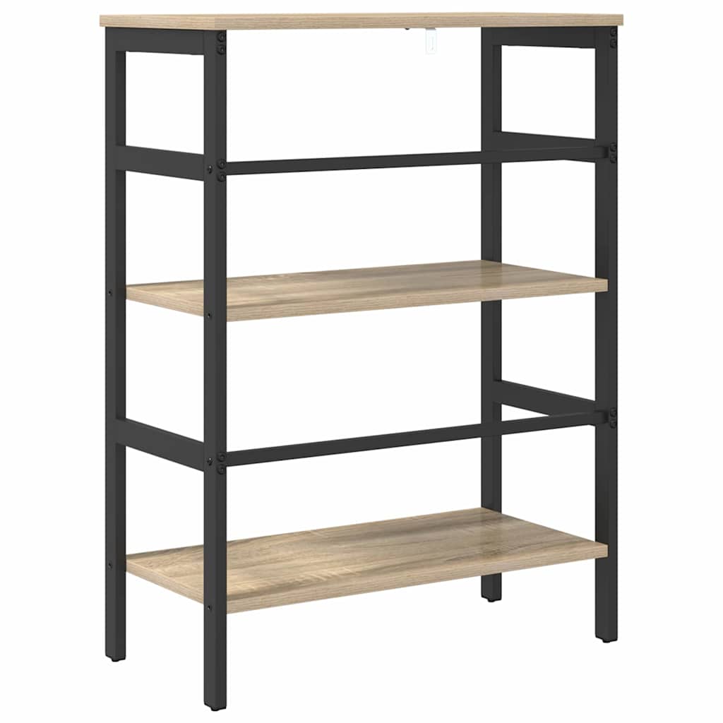 Bücherregal Sonoma-Eiche 60 x 29,5 x 81 cm Holzwerkstoff