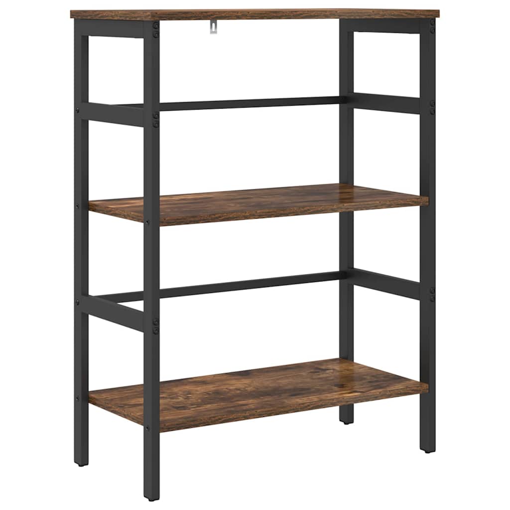 Bücherregal Geräucherte Eiche 60 x 29,5 x 81 cm Holzwerkstoff