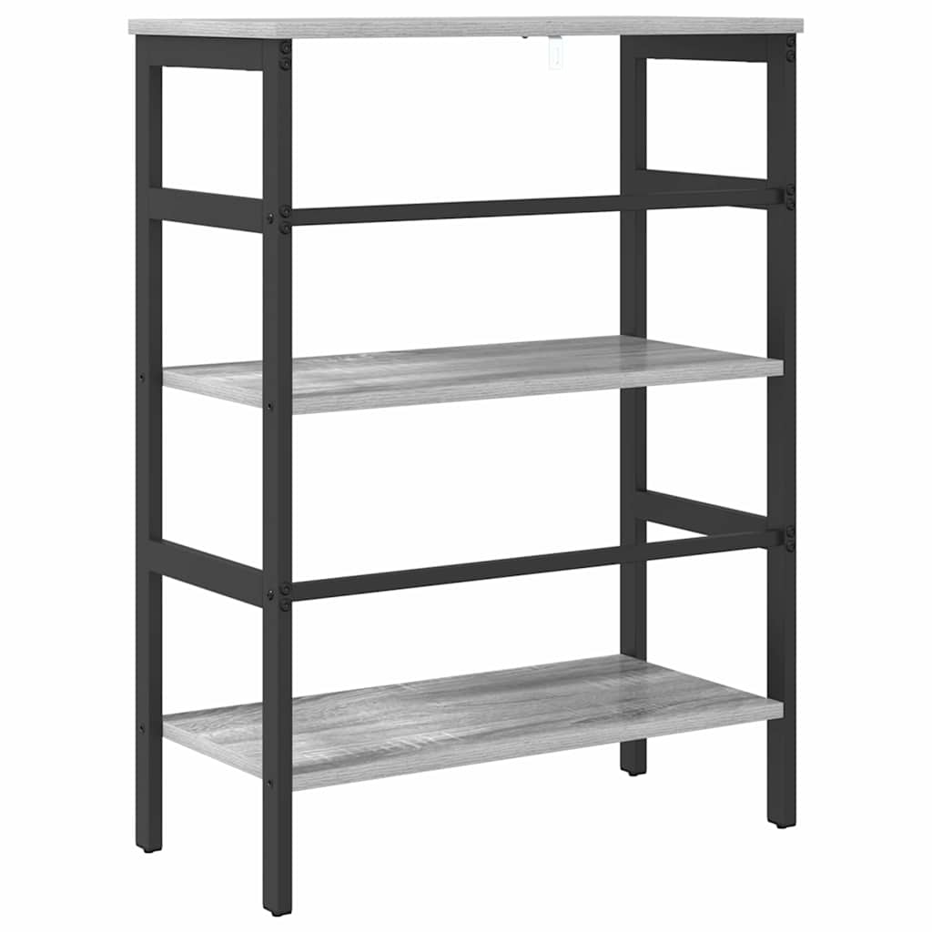 Bücherregal Graues Sonoma 60 x 29,5 x 81 cm Holzwerkstoff