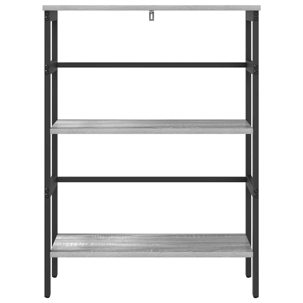 Bücherregal Graues Sonoma 60 x 29,5 x 81 cm Holzwerkstoff