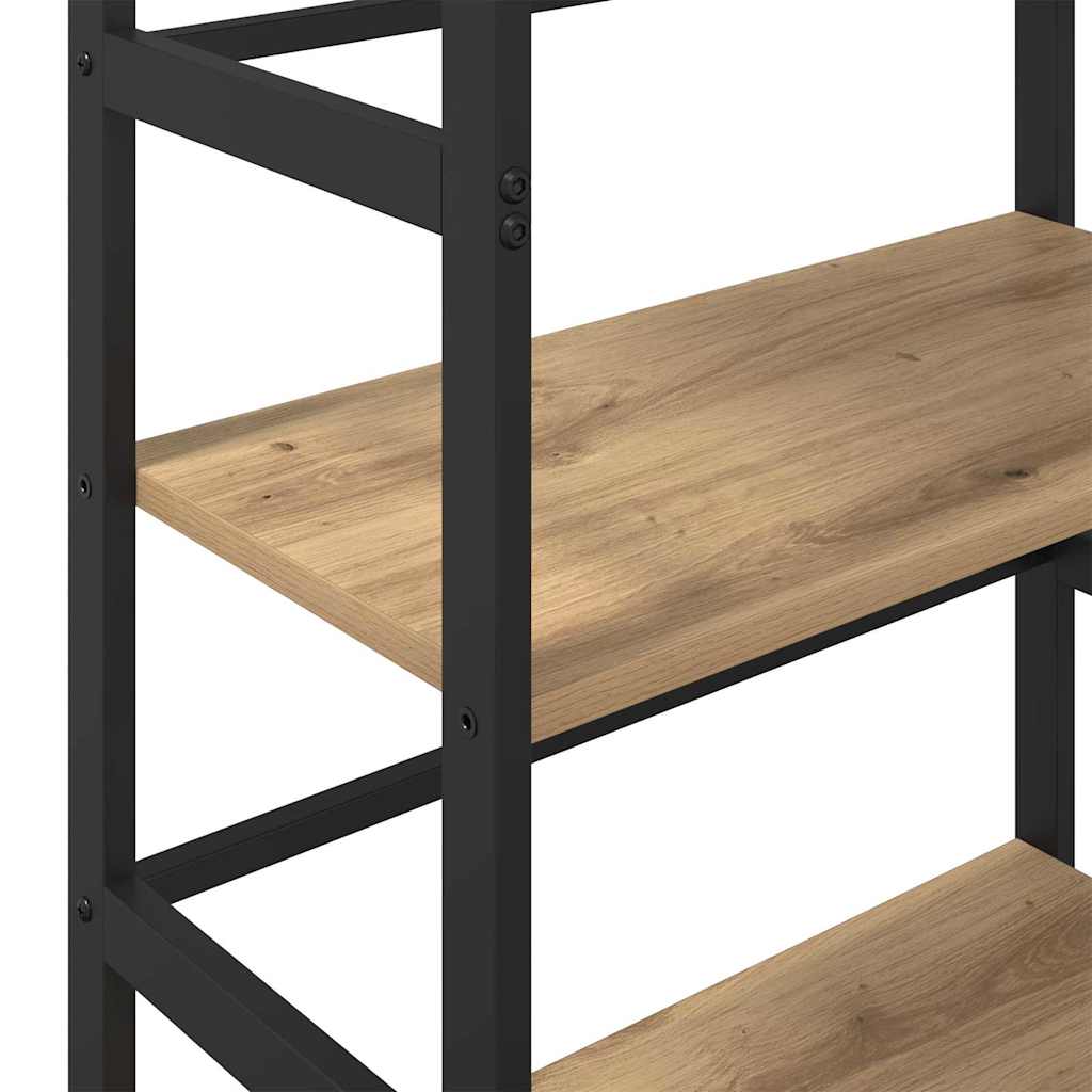 Bücherregal Artisan-Eiche 60 x 29,5 x 81 cm Holzwerkstoff