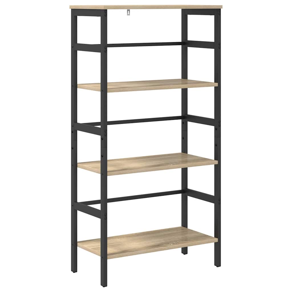 Bücherregal Sonoma-Eiche 60 x 29,5 x 115 cm Holzwerkstoff