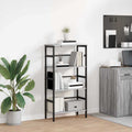 Bücherregal Graues Sonoma 60 x 29,5 x 115 cm Holzwerkstoff