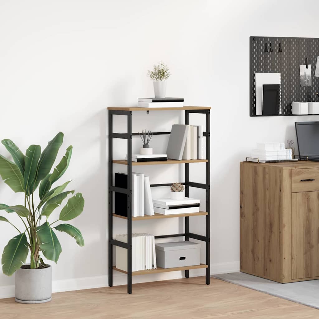 Bücherregal Artisan-Eiche 60 x 29,5 x 115 cm Holzwerkstoff