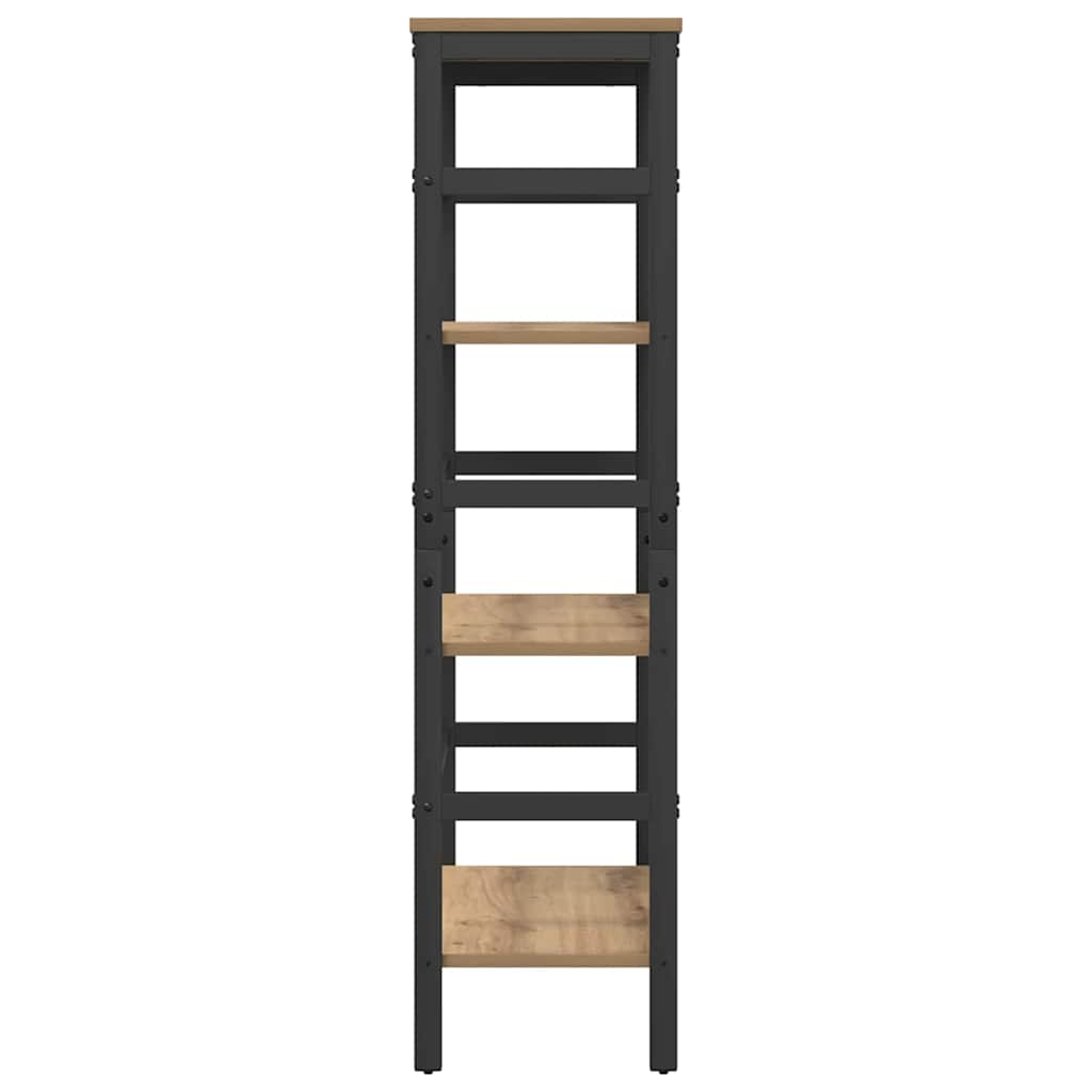 Bücherregal Artisan-Eiche 60 x 29,5 x 115 cm Holzwerkstoff