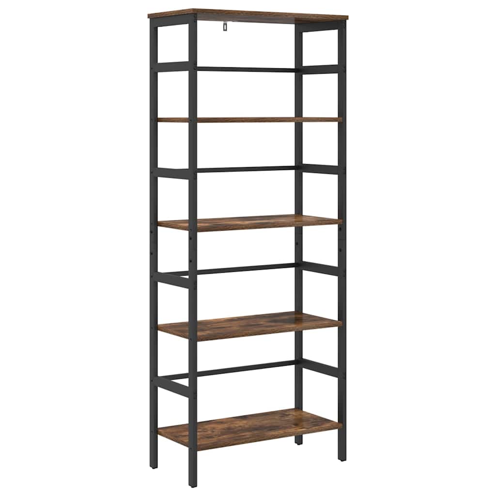 Bücherregal Geräucherte Eiche 60 x 29,5 x 149 cm Holzwerkstoff
