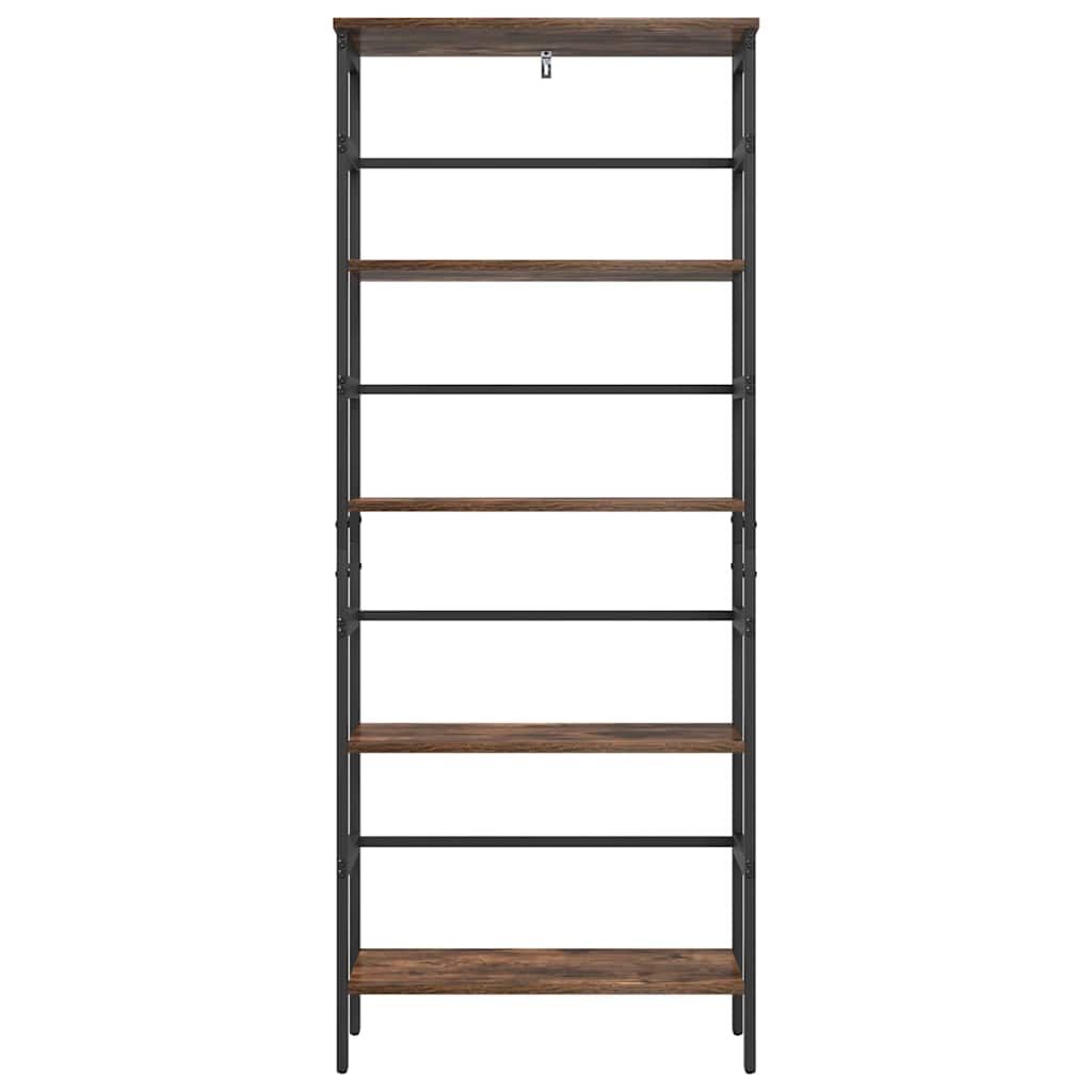 Bücherregal Geräucherte Eiche 60 x 29,5 x 149 cm Holzwerkstoff