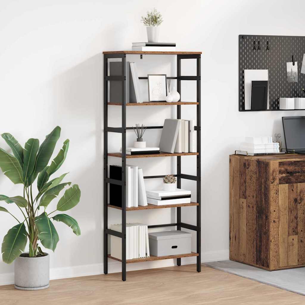 Bücherregal Altholz 60 x 29,5 x 149 cm Holzwerkstoff