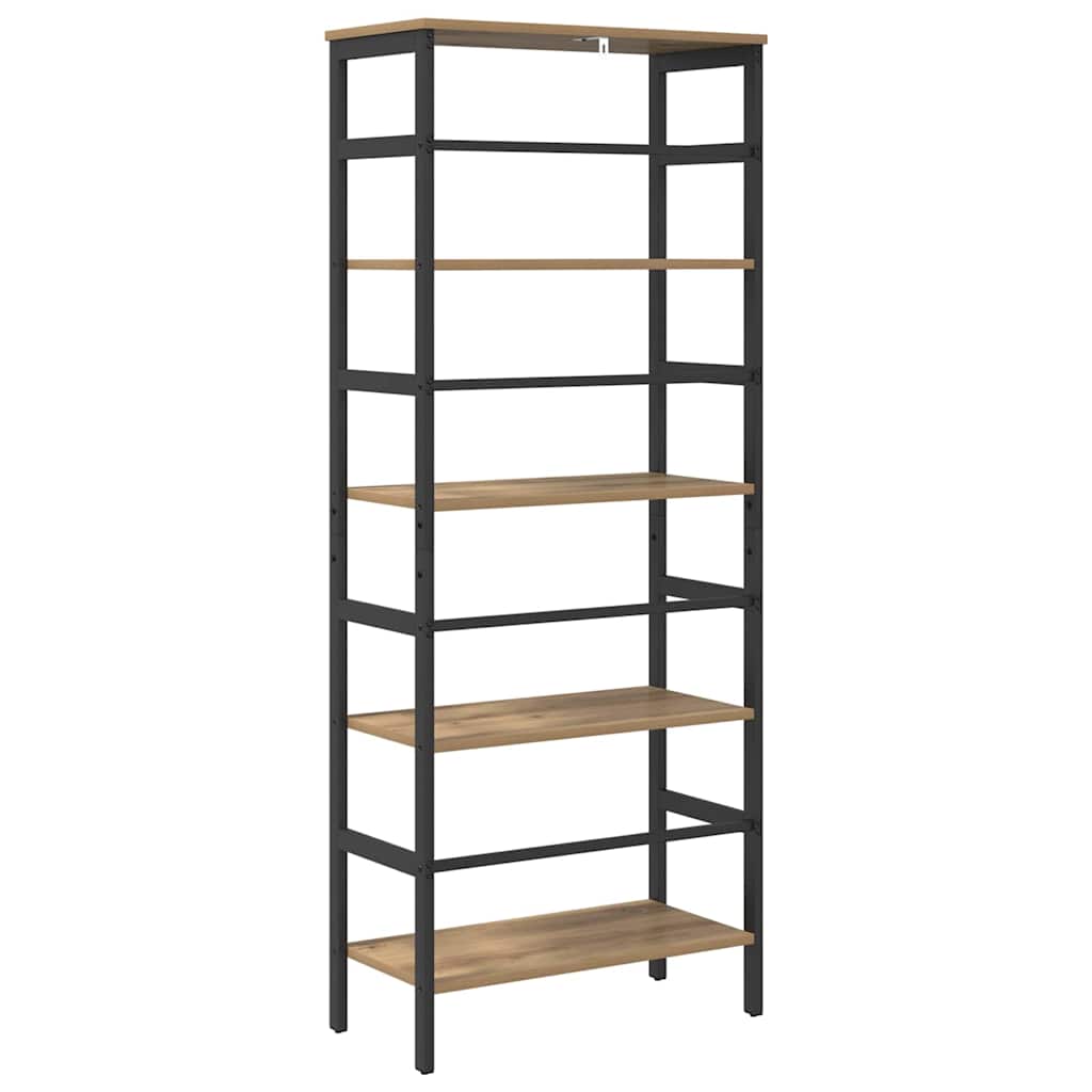 Bücherregal Artisan-Eiche 60 x 29,5 x 149 cm Holzwerkstoff