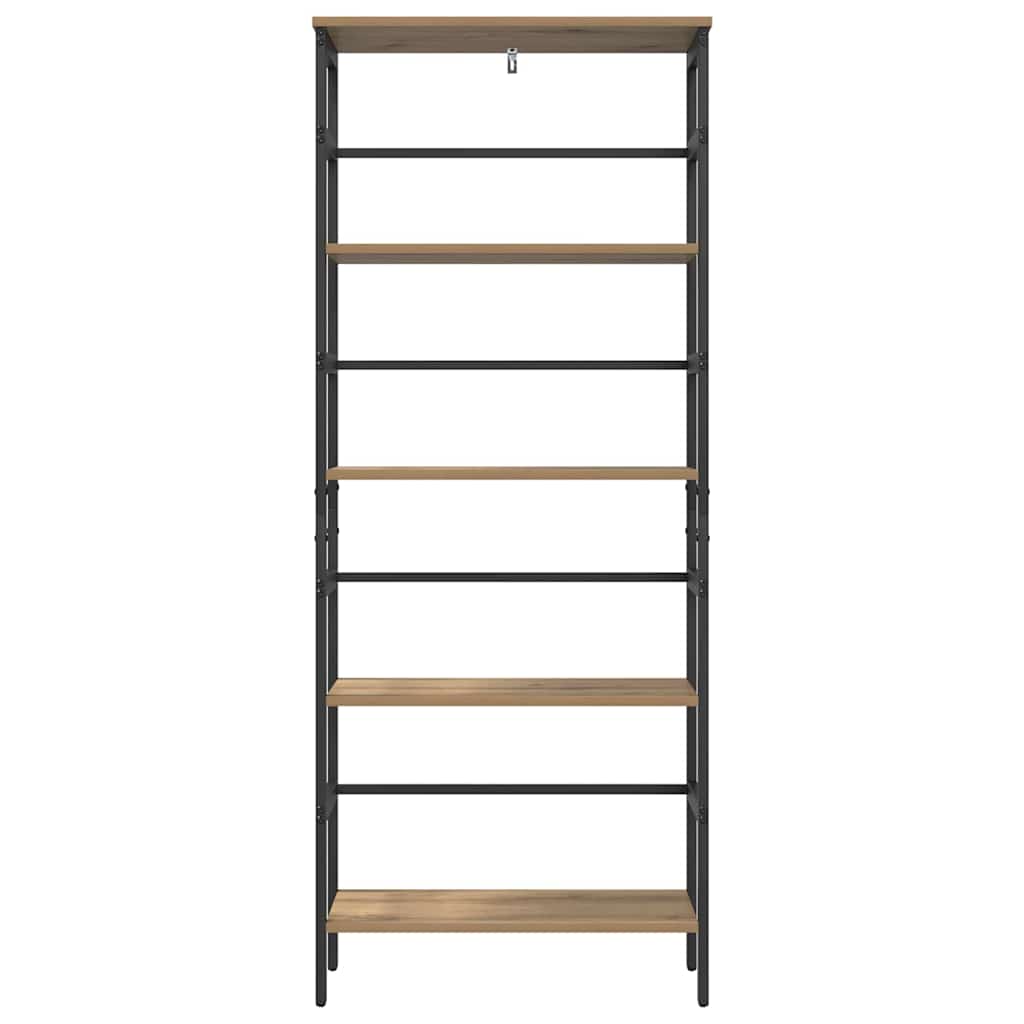 Bücherregal Artisan-Eiche 60 x 29,5 x 149 cm Holzwerkstoff