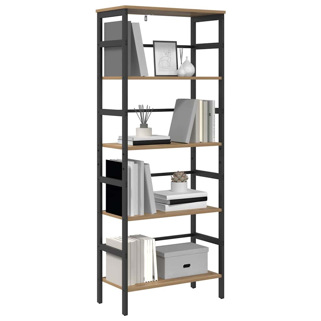 Bücherregal Artisan-Eiche 60 x 29,5 x 149 cm Holzwerkstoff