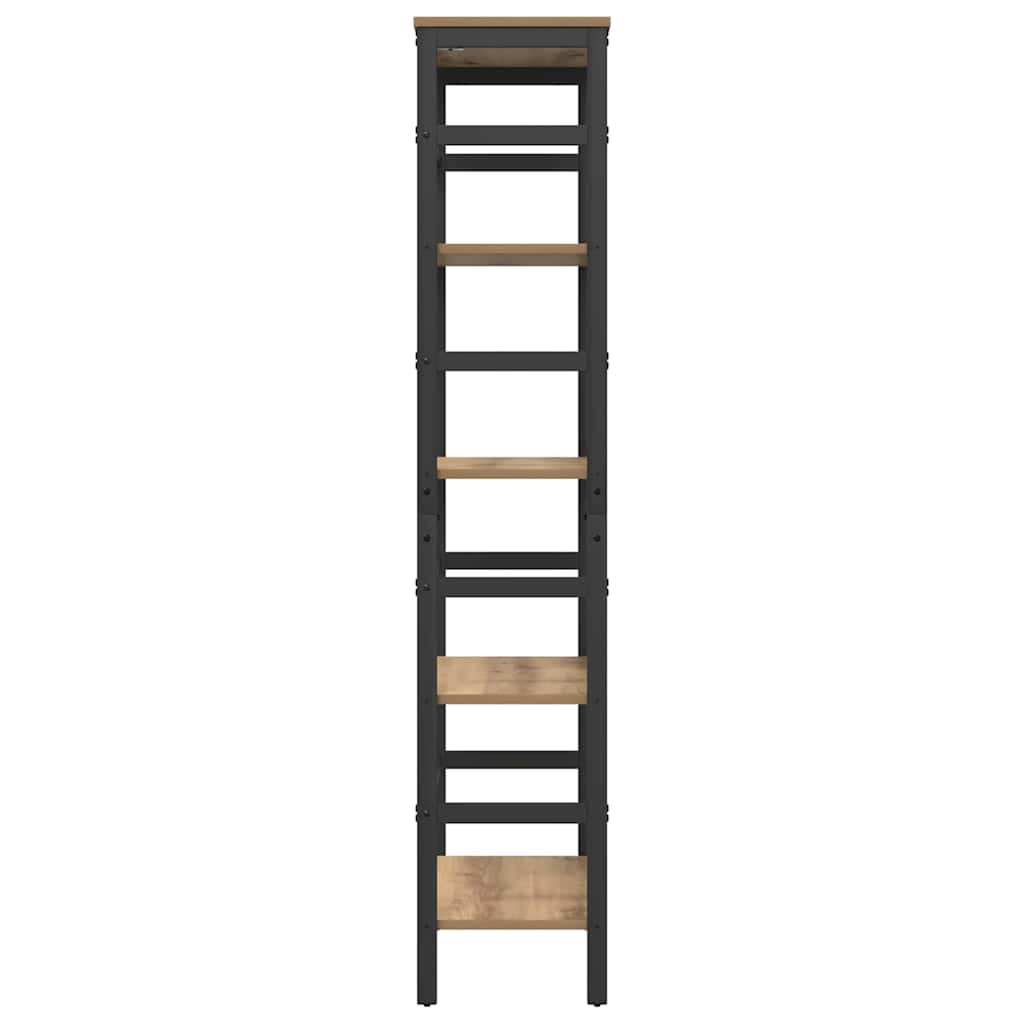 Bücherregal Artisan-Eiche 60 x 29,5 x 149 cm Holzwerkstoff