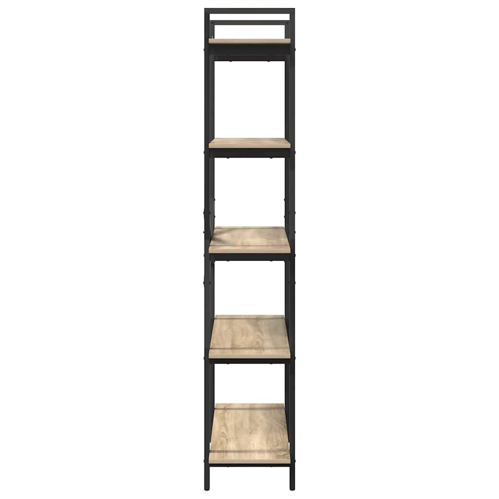 Bücherregal Sonoma-Eiche 100 x 33,5 x 178 cm Holzwerkstoff