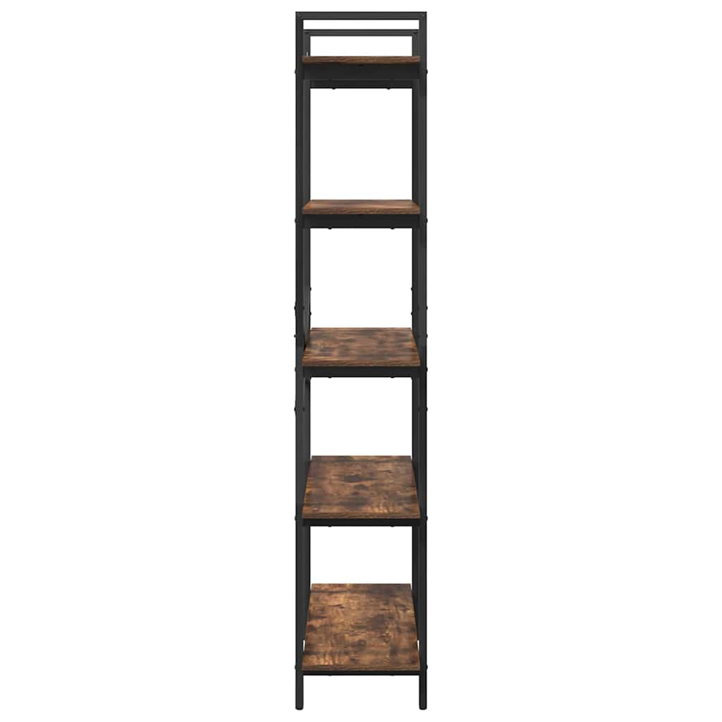 Bücherregal Geräucherte Eiche 100 x 33,5 x 178 cm Holzwerkstoff