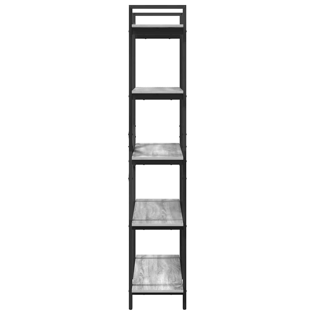 Bücherregal Graues Sonoma 100 x 33,5 x 178 cm Holzwerkstoff