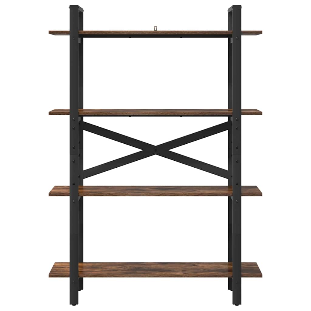 Bücherregal Geräucherte Eiche 100 x 33,5 x 140 cm Holzwerkstoff