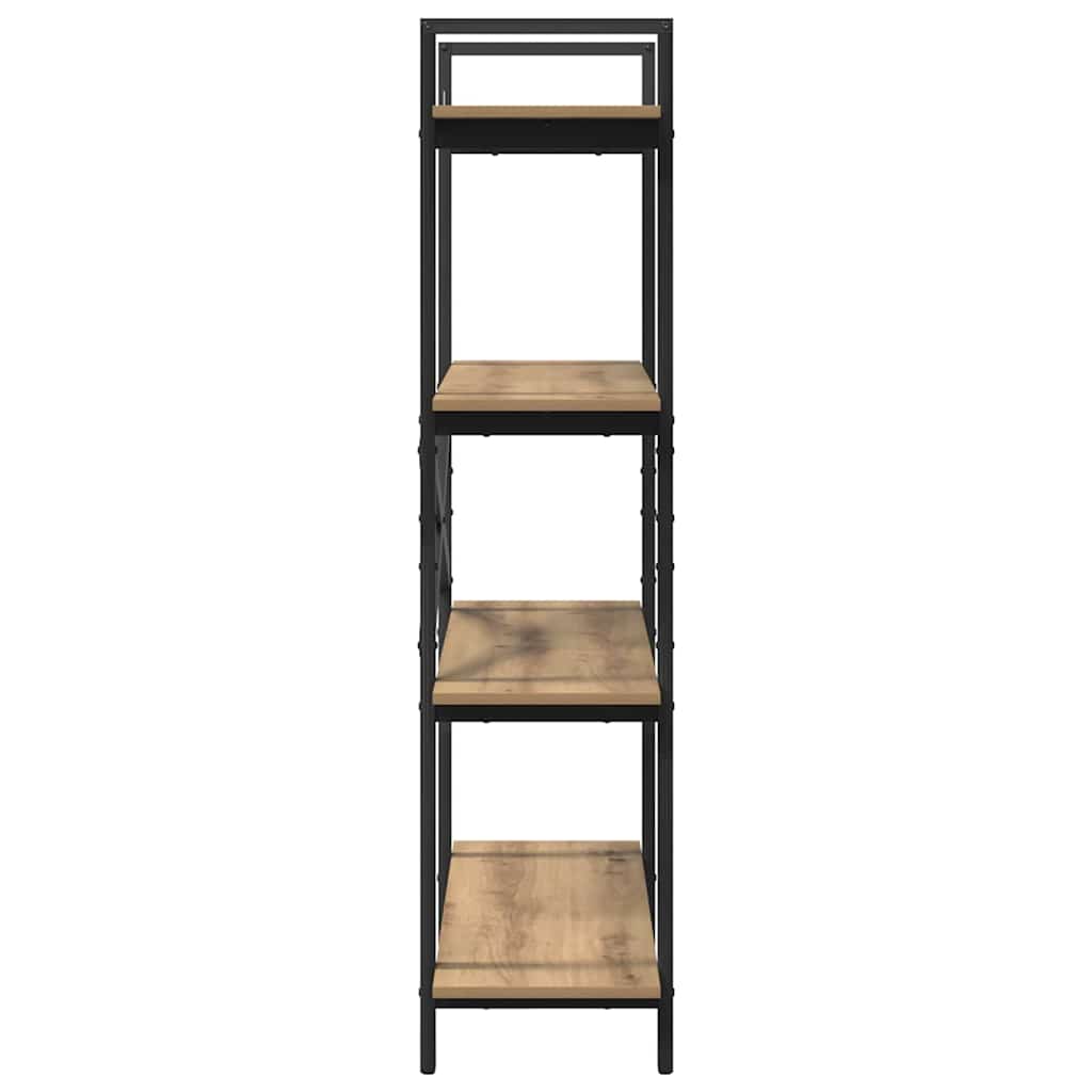 Bücherregal Artisan-Eiche 100 x 33,5 x 140 cm Holzwerkstoff
