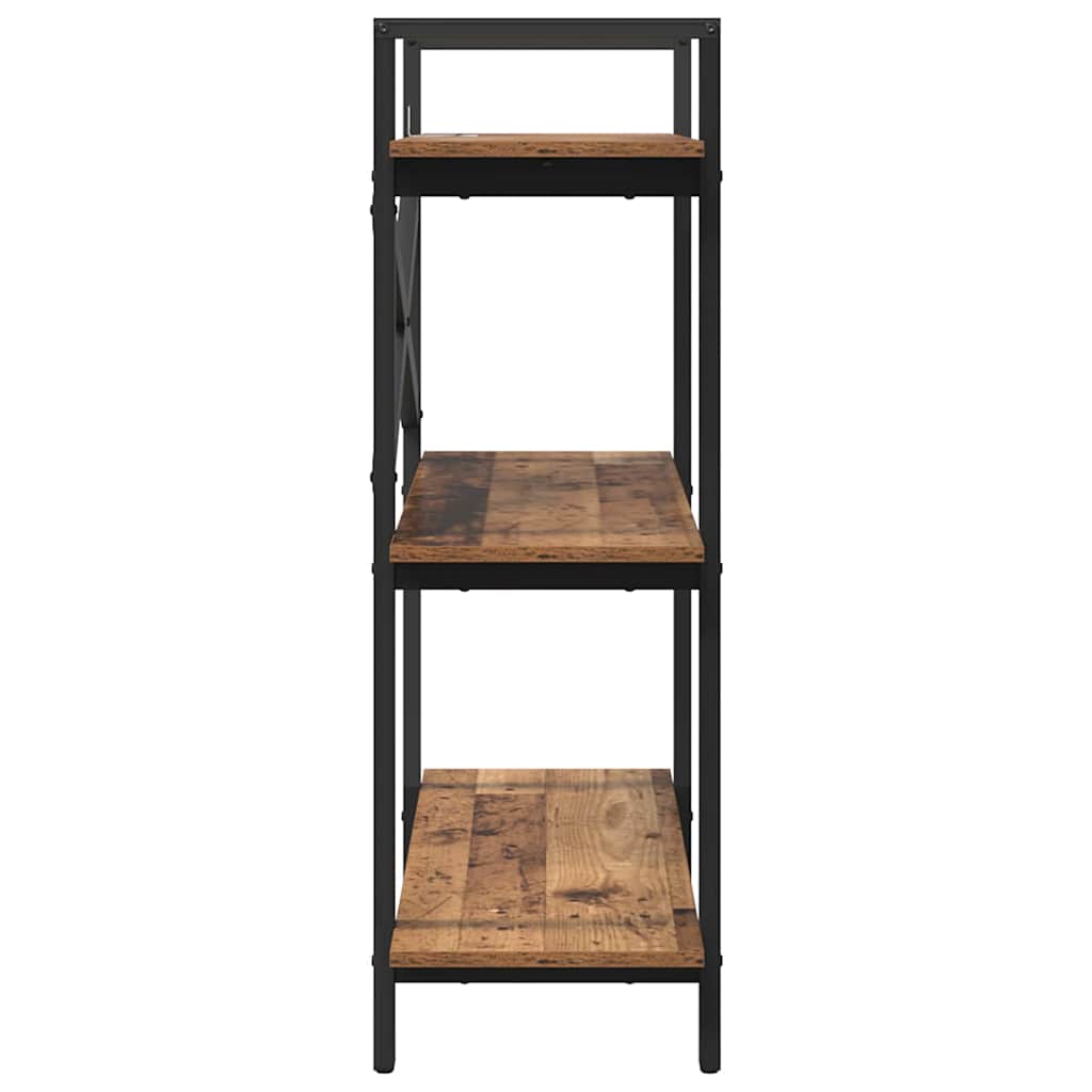 Bücherregal Altholz 100 x 33,5 x 102 cm Holzwerkstoff