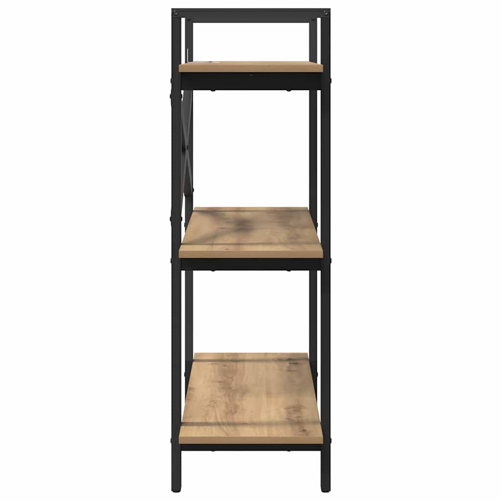 Bücherregal Artisan-Eiche 100 x 33,5 x 102 cm Holzwerkstoff