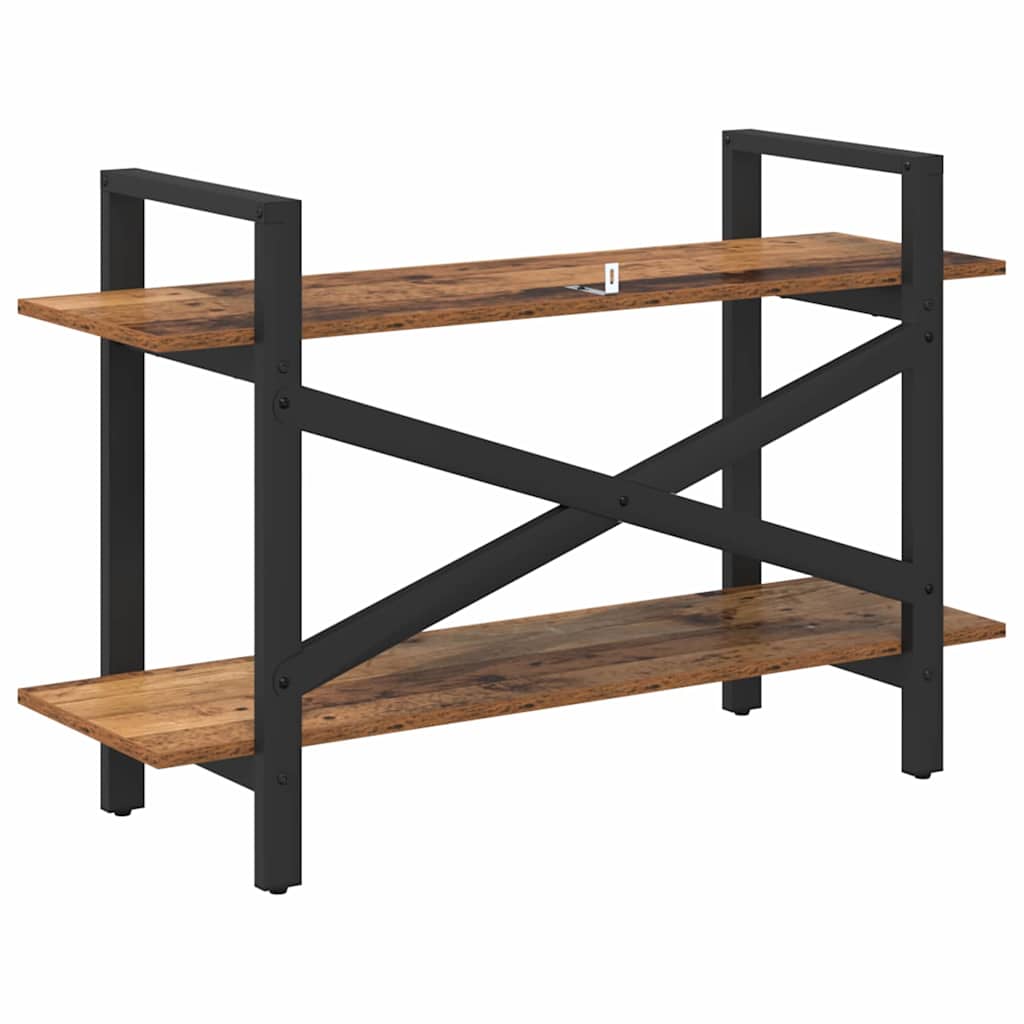 Bücherregal Altholz 100 x 33,5 x 64 cm Holzwerkstoff