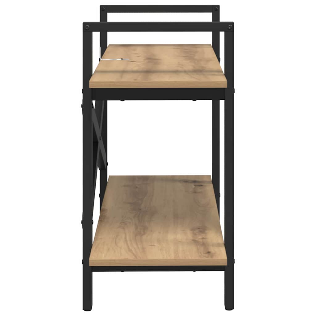 Bücherregal Artisan-Eiche 100 x 33,5 x 64 cm Holzwerkstoff