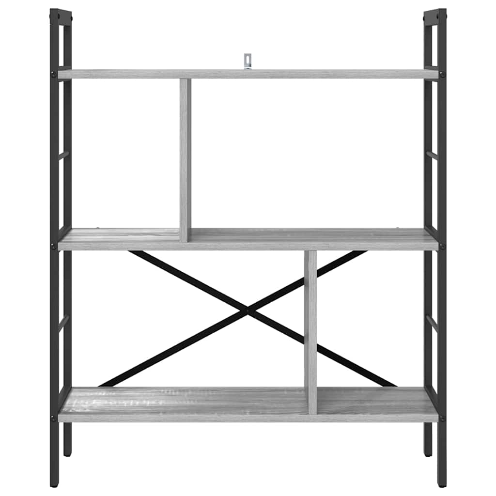 Bücherregal Graues Sonoma 75 x 30 x 91 cm Holzwerkstoff