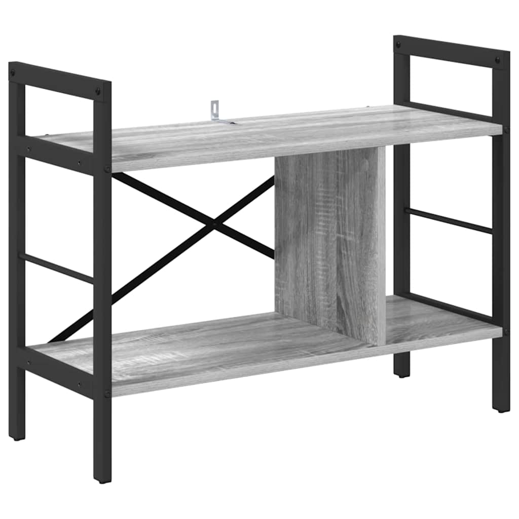 Bücherregal Graues Sonoma 75 x 30 x 58,5 cm Holzwerkstoff