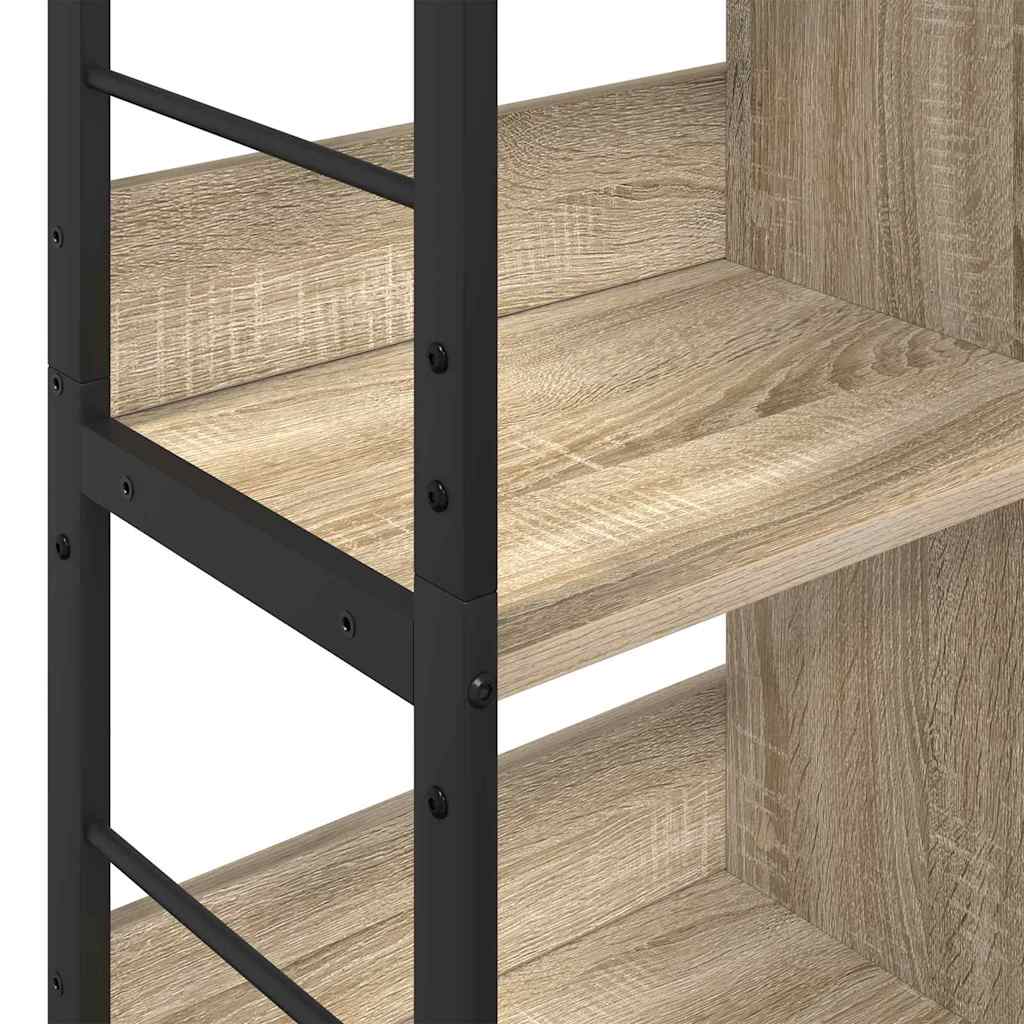 Bücherregal Sonoma-Eiche 82 x 32 x 144,5 cm Holzwerkstoff