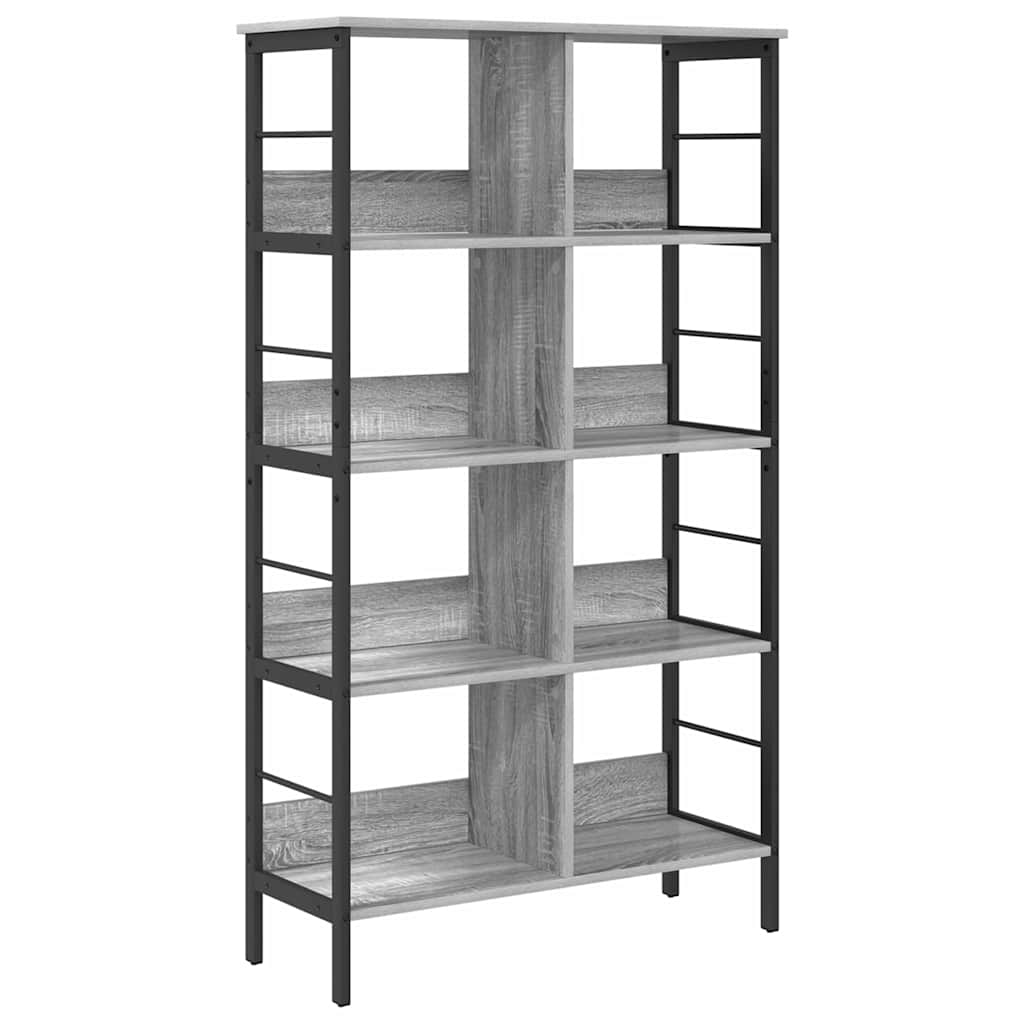 Bücherregal Graues Sonoma 82 x 32 x 144,5 cm Holzwerkstoff