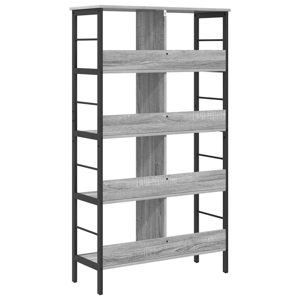 Bücherregal Graues Sonoma 82 x 32 x 144,5 cm Holzwerkstoff