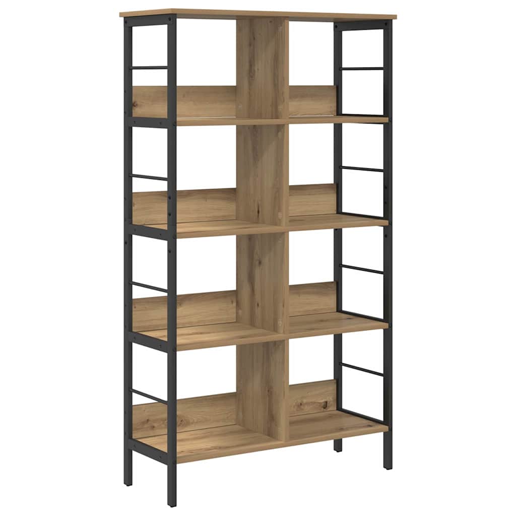 Bücherregal Artisan-Eiche 82 x 32 x 144,5 cm Holzwerkstoff