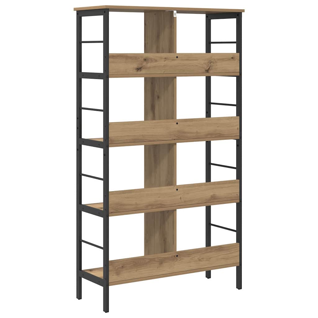 Bücherregal Artisan-Eiche 82 x 32 x 144,5 cm Holzwerkstoff