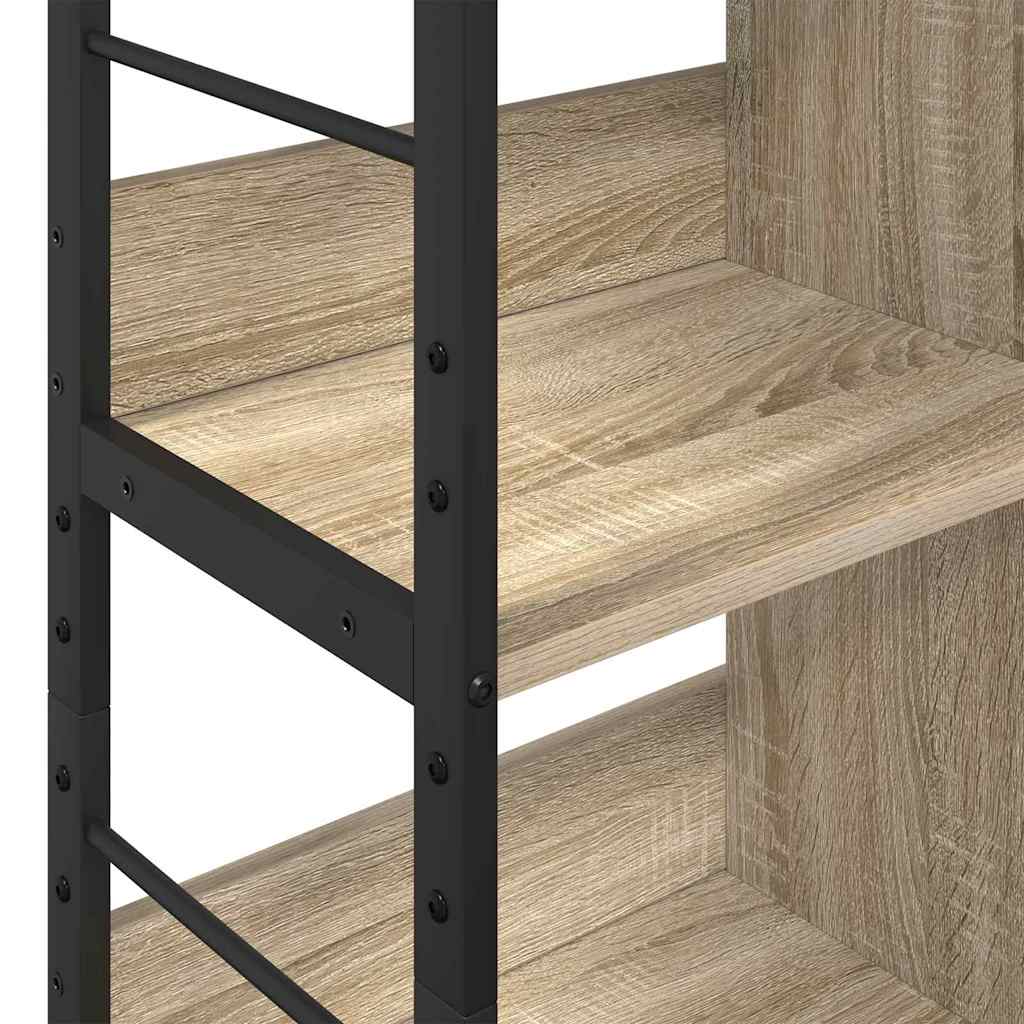 Bücherregal Sonoma-Eiche 82 x 32 x 112 cm Holzwerkstoff