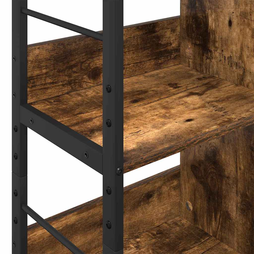 Bücherregal Geräucherte Eiche 82 x 32 x 112 cm Holzwerkstoff