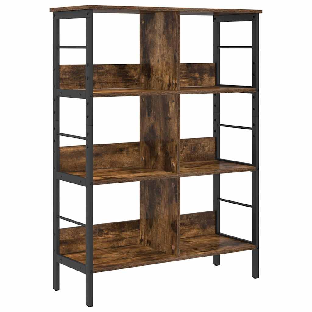 Bücherregal Geräucherte Eiche 82 x 32 x 112 cm Holzwerkstoff