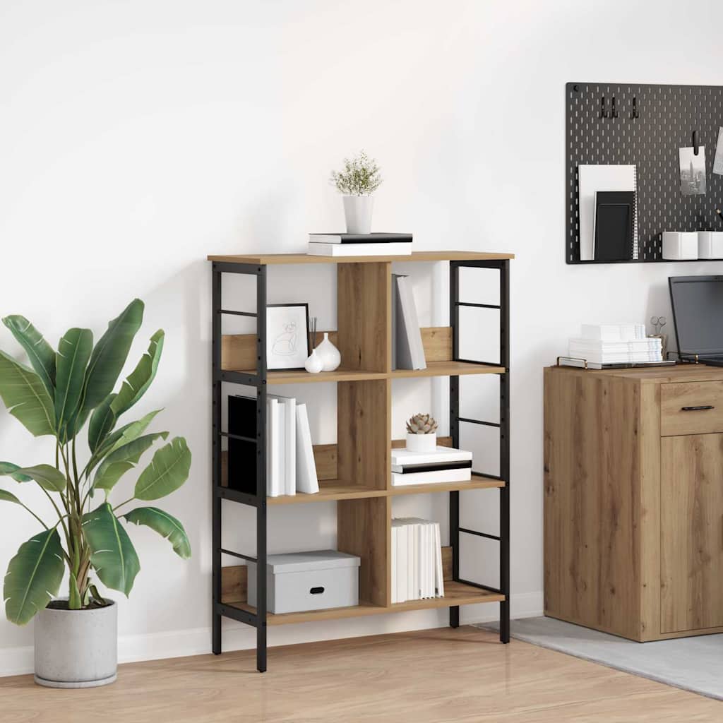 Bücherregal Artisan-Eiche 82 x 32 x 112 cm Holzwerkstoff