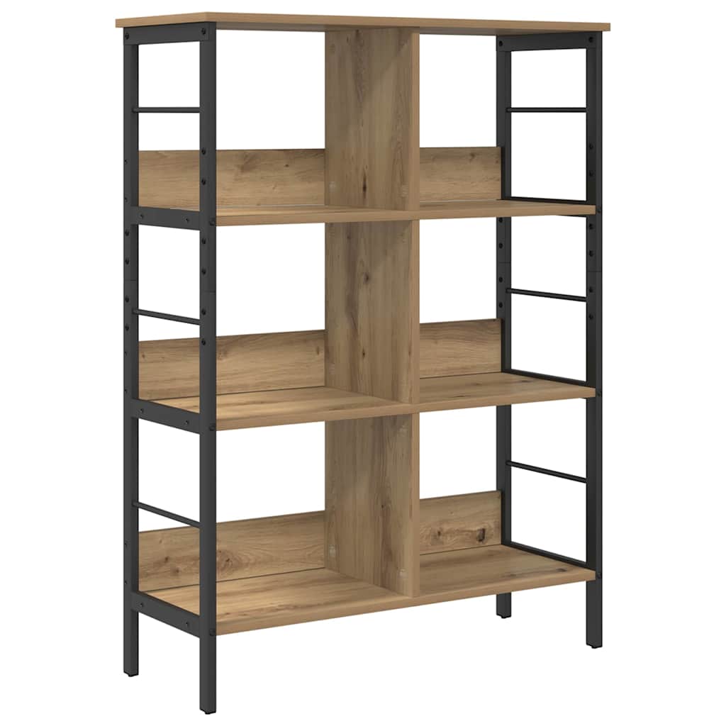 Bücherregal Artisan-Eiche 82 x 32 x 112 cm Holzwerkstoff