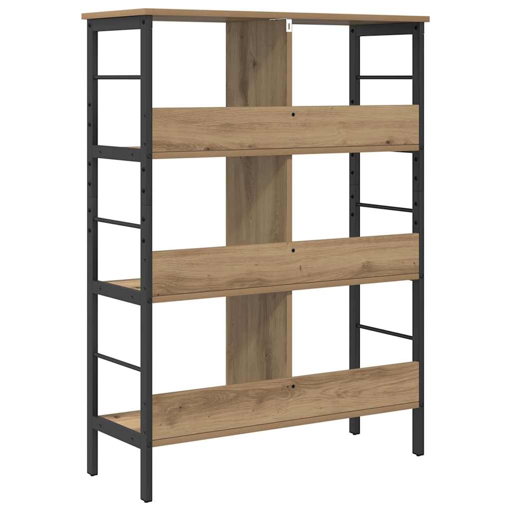 Bücherregal Artisan-Eiche 82 x 32 x 112 cm Holzwerkstoff
