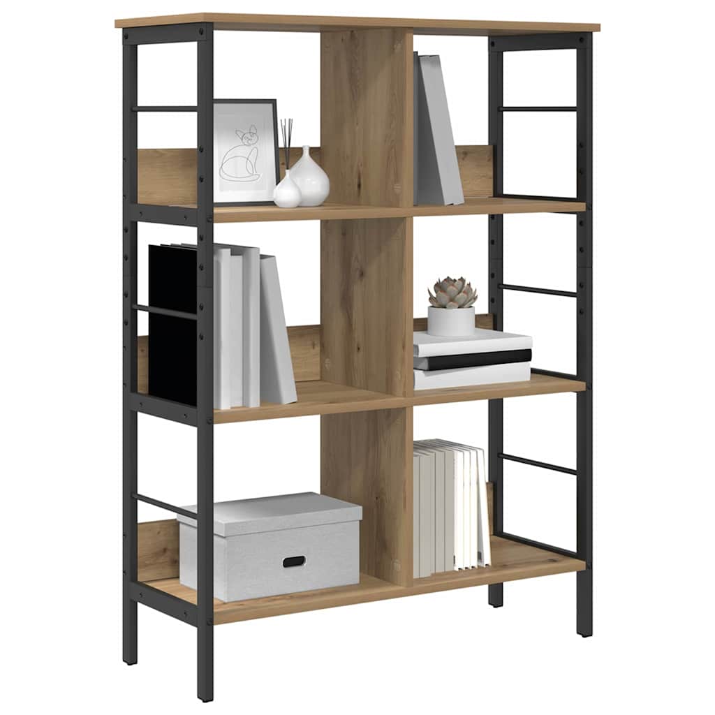 Bücherregal Artisan-Eiche 82 x 32 x 112 cm Holzwerkstoff