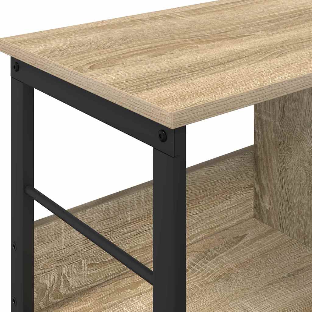 Bücherregal Sonoma-Eiche 82 x 32 x 47 cm Holzwerkstoff