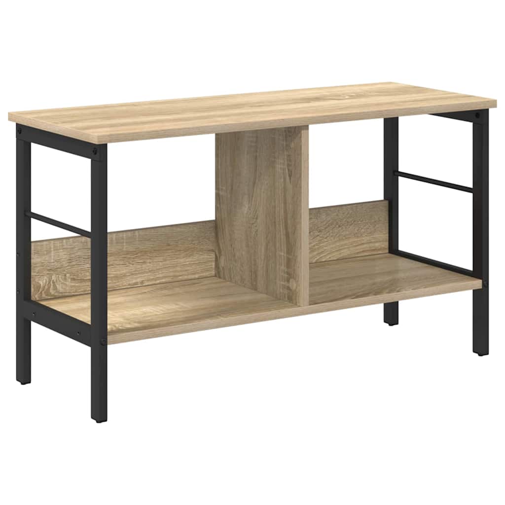 Bücherregal Sonoma-Eiche 82 x 32 x 47 cm Holzwerkstoff
