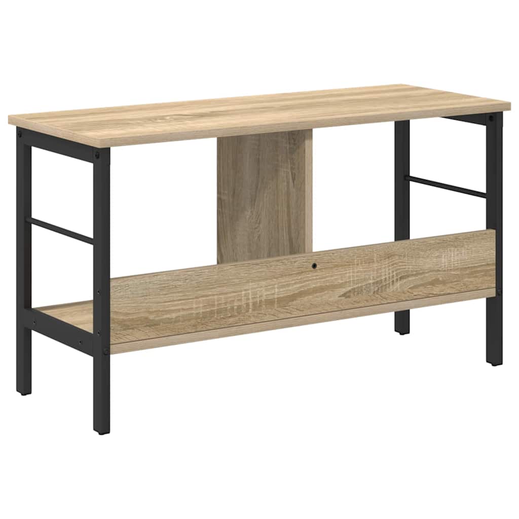Bücherregal Sonoma-Eiche 82 x 32 x 47 cm Holzwerkstoff