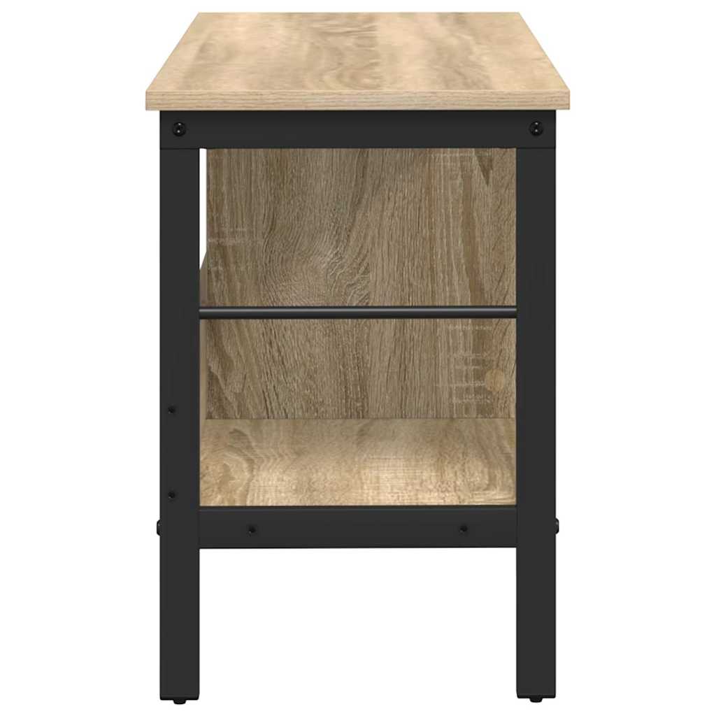 Bücherregal Sonoma-Eiche 82 x 32 x 47 cm Holzwerkstoff
