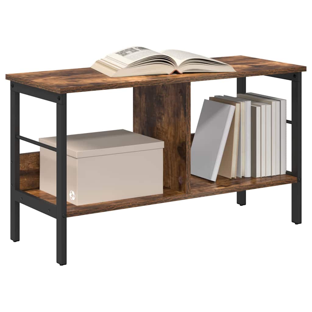 Bücherregal Geräucherte Eiche 82 x 32 x 47 cm Holzwerkstoff