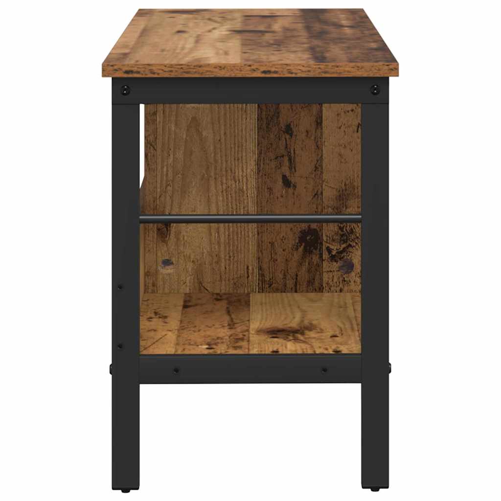 Bücherregal Altholz 82 x 32 x 47 cm Holzwerkstoff
