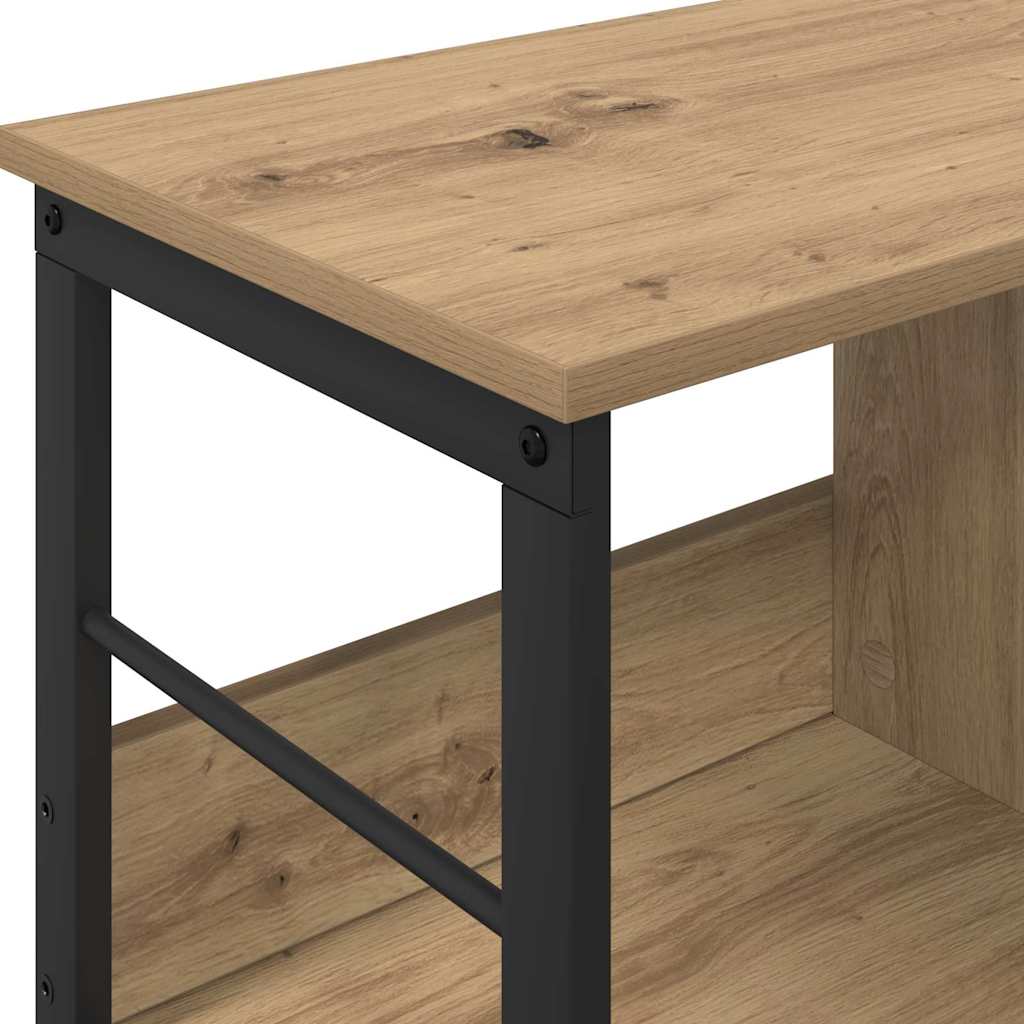 Bücherregal Artisan-Eiche 82 x 32 x 47 cm Holzwerkstoff