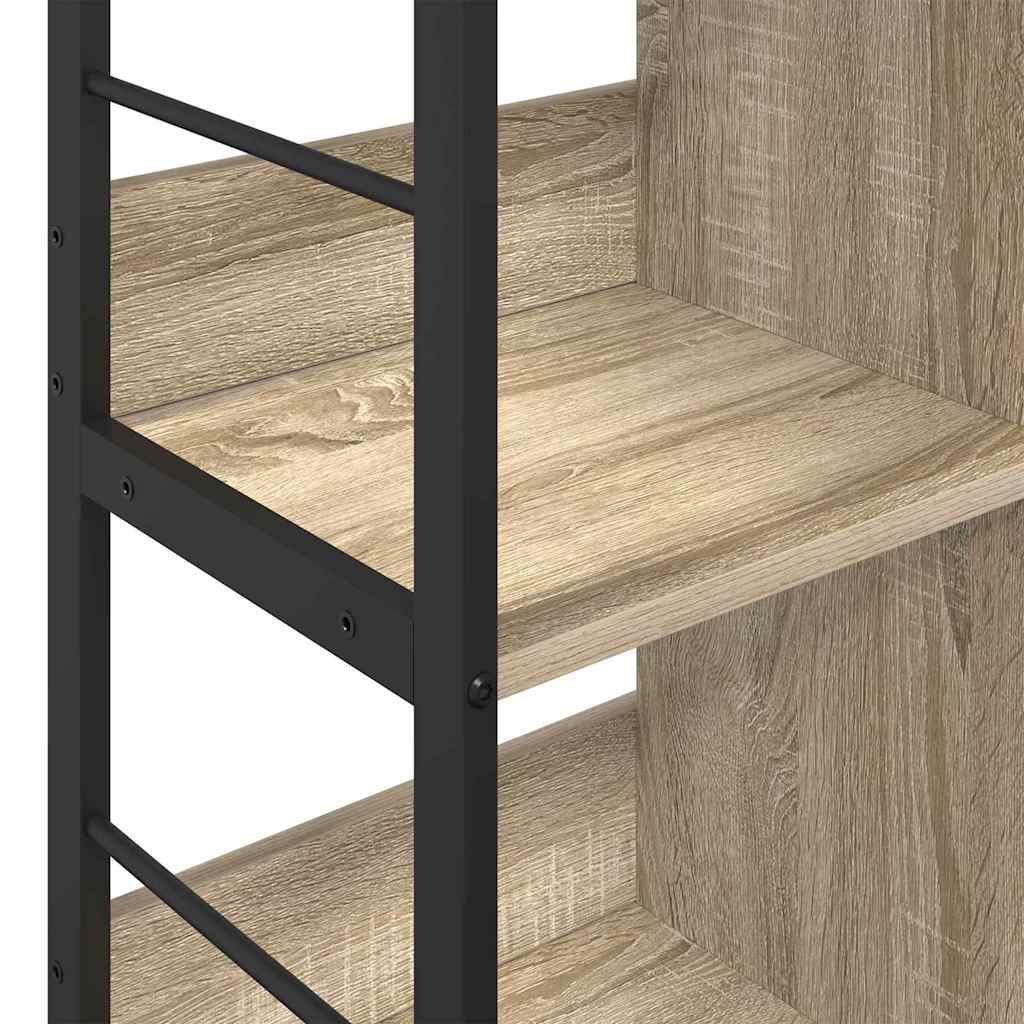 Bücherregal Sonoma-Eiche 102 x 32 x 104,5 cm Holzwerkstoff
