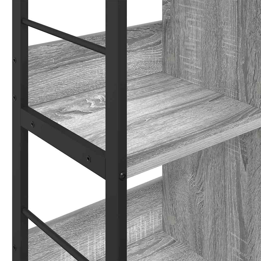 Bücherregal Graues Sonoma 102 x 32 x 104,5 cm Holzwerkstoff