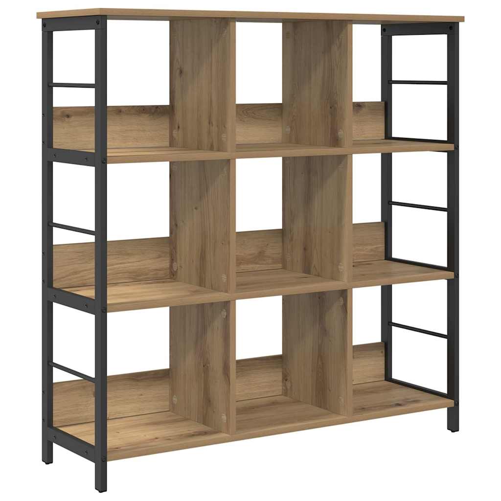 Bücherregal Artisan-Eiche 102 x 32 x 104,5 cm Holzwerkstoff