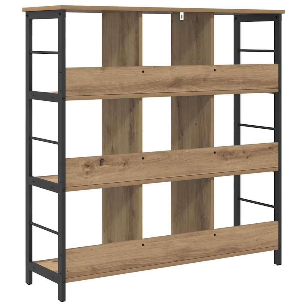 Bücherregal Artisan-Eiche 102 x 32 x 104,5 cm Holzwerkstoff